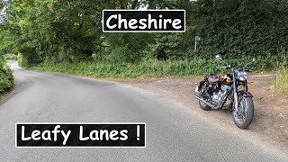 Royal Enfield Classic 350  Leafy Cheshire Lanes [upl. by Cornia]