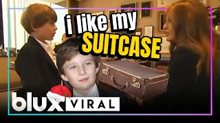 I LIKE MY SUITCASE  Barron Trump  blux [upl. by Asirrak]