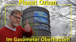 Planet Ozean im Gasometer Oberhausen  die neue Ausstellung 2024 immersive immersiveexperience [upl. by Yetak]