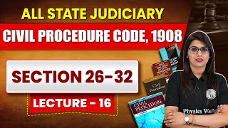 Civil Procedure Code 1908  Lecture 16  CPC 1908  Section 2632  Judiciary By PW [upl. by Hoyt]