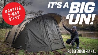 Need a BIG 2 Man Bivvy You need JRCs Defender Peak XL [upl. by Lertnek]