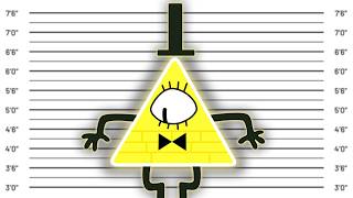 If Bill Cipher Was Charged For His Crimes Gravity Falls Villains [upl. by Orvie]