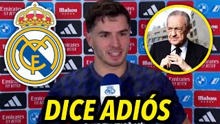 ¡NOTICIA INESPERADA ¡BRAHIM ACEPTA OFERTA PARA SALIR DEL MADRID NOTICIAS DEL REAL MADRID HOY [upl. by Isidore583]