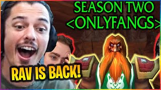 Xaryu Reacts to Rav Returning for Only Fangs Season 2 [upl. by Euqinom193]