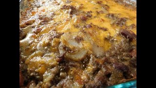 Southern Hamburger and Potato Casserole easy recipe [upl. by Buford354]