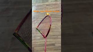 Racket breaksbadminton badmintonlovers rap music hiphop automobile funny trending reels [upl. by Ttelracs]