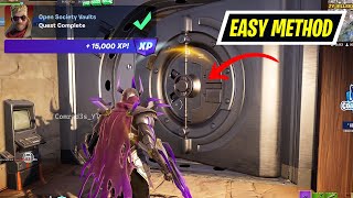 How to EASILY Open Society Vaults Fortnite [upl. by Mor]