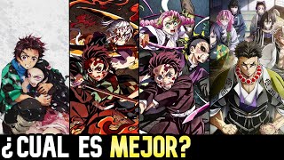 TOP TEMPORADAS KIMETSU NO YAIBA [upl. by Nayd]