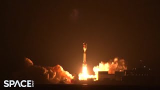 Chinas Smart Dragon 3 launches test satellite from mobile sea platform rocket sheds tiles [upl. by Gert538]