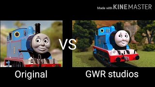 Thomas and Gordon by GWR studios Scene Comparisons [upl. by Arykat484]