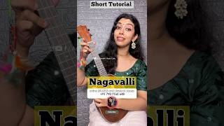 MALAYALM UKULELE LESSONS EASY  NAGAVALLI SONG MANICHITRTAZHU  ASWATHI MUSIC CAFE ukulele [upl. by Mathur]