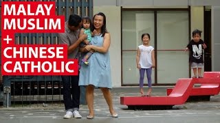 Malay Muslim  Chinese Catholic How An Interracial Marriage Works [upl. by Anicart]