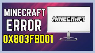 Fix Minecraft Error Code 0X803F8001  Simple Guide [upl. by Ahsilav838]