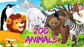 Welcome to the Zoo – Fun Animal Song for Kids  Oxbridge Kids TV  Learn Zoo Animals Names [upl. by Lladnew]