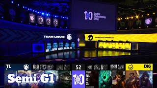 TL vs DIG  Game 1  Semi Final LCS 2022 Lock In Playoffs  Team Liquid vs Dignitas G1 full game [upl. by Absalom]