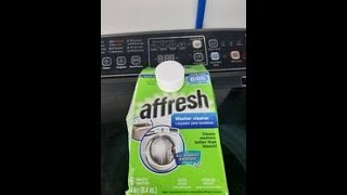 Is Affresh washing machine cleaner effective How to use Affresh and Product Review [upl. by Sharyl837]