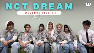 ✨ENG SUB NCT DREAM WEVERSE LIVE 112224 뮤뱅1위ㅣㅣㅣㅣ🎉 weverselive weverse NCTDREAM NCT [upl. by Eecal]