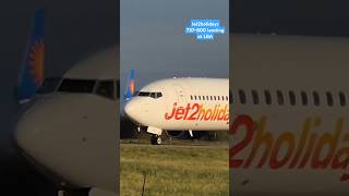 jet2holidays 737 leedsbradfordairport fypyoutube [upl. by Enogitna]