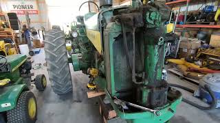 John Deere 730 Wide Front Installation [upl. by Eneloc]