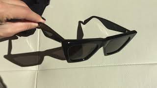 CELINE Edge Sunglasses Unboxing [upl. by Yenittirb26]