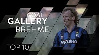 ANDREAS BREHME  INTER TOP 10 GOALS  Goal Gallery 🇩🇪🖤💙 [upl. by Eissim421]