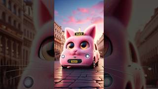 ❤️ Evolution of Cat  Taxi Cat Pink Cute 🥰 cat​ cute​ love​ shorts​ sonic catcute car [upl. by Burack]