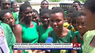 2023 NSMQ Eastern Reg Championship Nifa SHS kicks out Okuapeman SHS 2 others to progress to semis [upl. by Ellevehs]