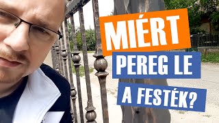 Miért pereg le a festék Mit kell “tudnia” egy festéknek [upl. by Nealah72]