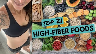 Top 21 HighFiber Foods  How Much Fiber You Really Need [upl. by Hally]