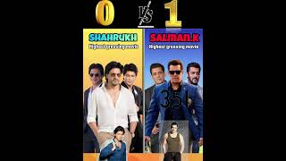 Shahrukh Khan vs salman khan kon hai best actor  shorts salmankhan sharukhkhan shahrukh [upl. by Anirdnaxela72]