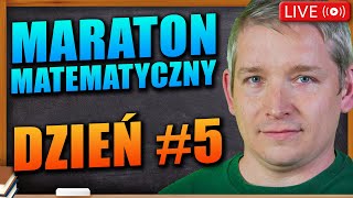 50 zadań otwartych  Maraton matematyczny dzień 5 [upl. by Sheba199]