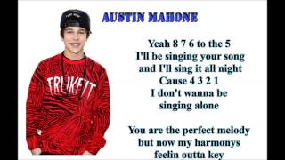 Austin Mahone  1111 Karaoke HD [upl. by Eppillihp599]