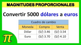 Convertir dólares a euros  tipo de cambio  cambio de moneda  CAMBIO de DIVISAS [upl. by Niltak]