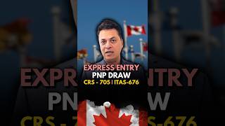 Express Entry PNP draw  CRS 703 Canada Immigration [upl. by Clemens]