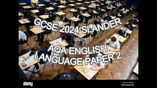 GCSE 2024 Slander  AQA ENGLISH LANGUAGE PAPER 2 [upl. by Aihsot614]