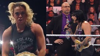 Zoey Stark sends bold message to Rhea Ripley ahead of WWE Survivor Series  wwe news [upl. by Asilenna729]