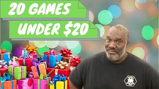 20 games under 20  Stocking stuffer ideas cheap Secret Santa and small gifts [upl. by Marelda951]