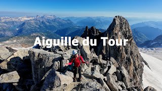 Aiguille du Tour 4K video [upl. by Foley842]