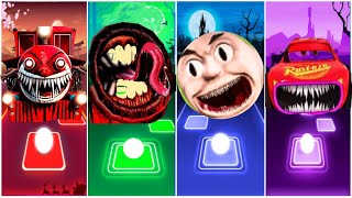 Choo Choo Charles 🌟 Spider Thomas 🌟 Evil Thomas Train 🌟 Scary Tom Thomas ⚡ Tiles Hop EDM Rush [upl. by Barimah]