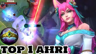 Wild Rift Ahri  Top 1 Ahri Gameplay Rank season 15 [upl. by Catherine]