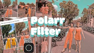 POLARR Filters for Edit 🧡 POLARR codes tutorial  How to edit photos in iPhone [upl. by Cirdor]