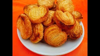 البالمي السريعة و المقرمشة Recette de palmiers [upl. by Carolan]