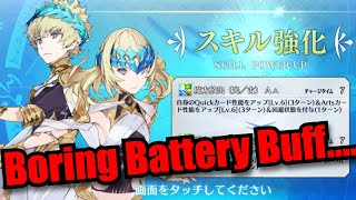 FGO Dioscuri skill upgrade『Mana Burst LightAncient』demonstration [upl. by Munford]