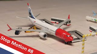 1500 European airport stop motion 8 [upl. by Aninnaig571]