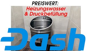 Heizungswasser VDI 2035 preiswert Nachfüllen und Druck einstellen [upl. by Oicelem]