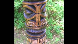 Marquesan tiki carving [upl. by Lati]