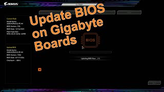 Update BIOS on Gigabyte Boards [upl. by Rehttam581]