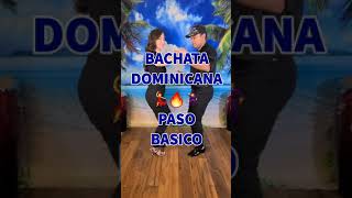 Paso Basico  BACHATA DOMINICANA  Bachata Dominicana en Pareja [upl. by Eiggam759]