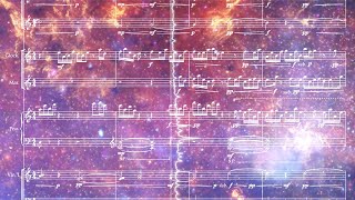 How a galactic center sonification was turned into sheet music [upl. by Uamak]