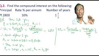 MATHEMATICS IX COMPOUND INTEREST V2 [upl. by Justin]